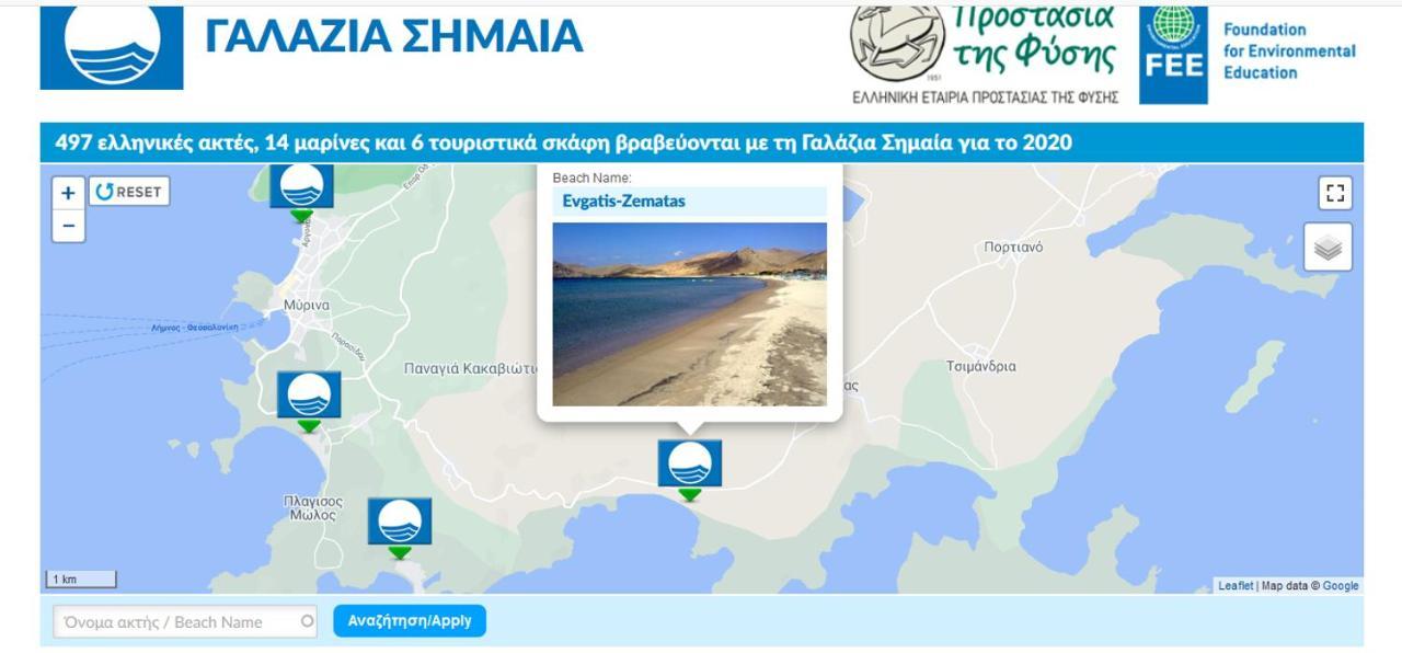 Evgatisbeach Loyskoy 2 Myrina Exterior foto